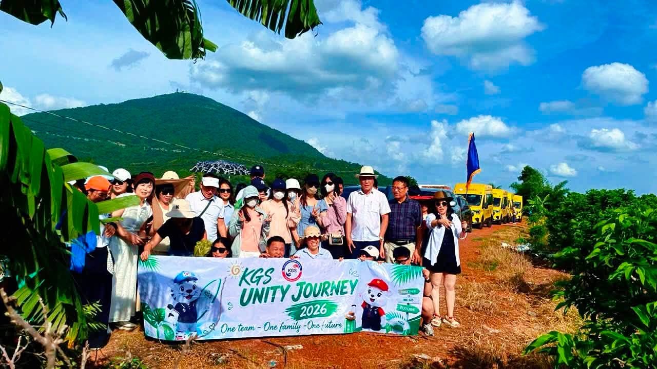 KGS International School tham quan Vườn Mãng Cầu NABADEN